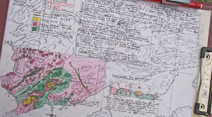 Undergraduate field map